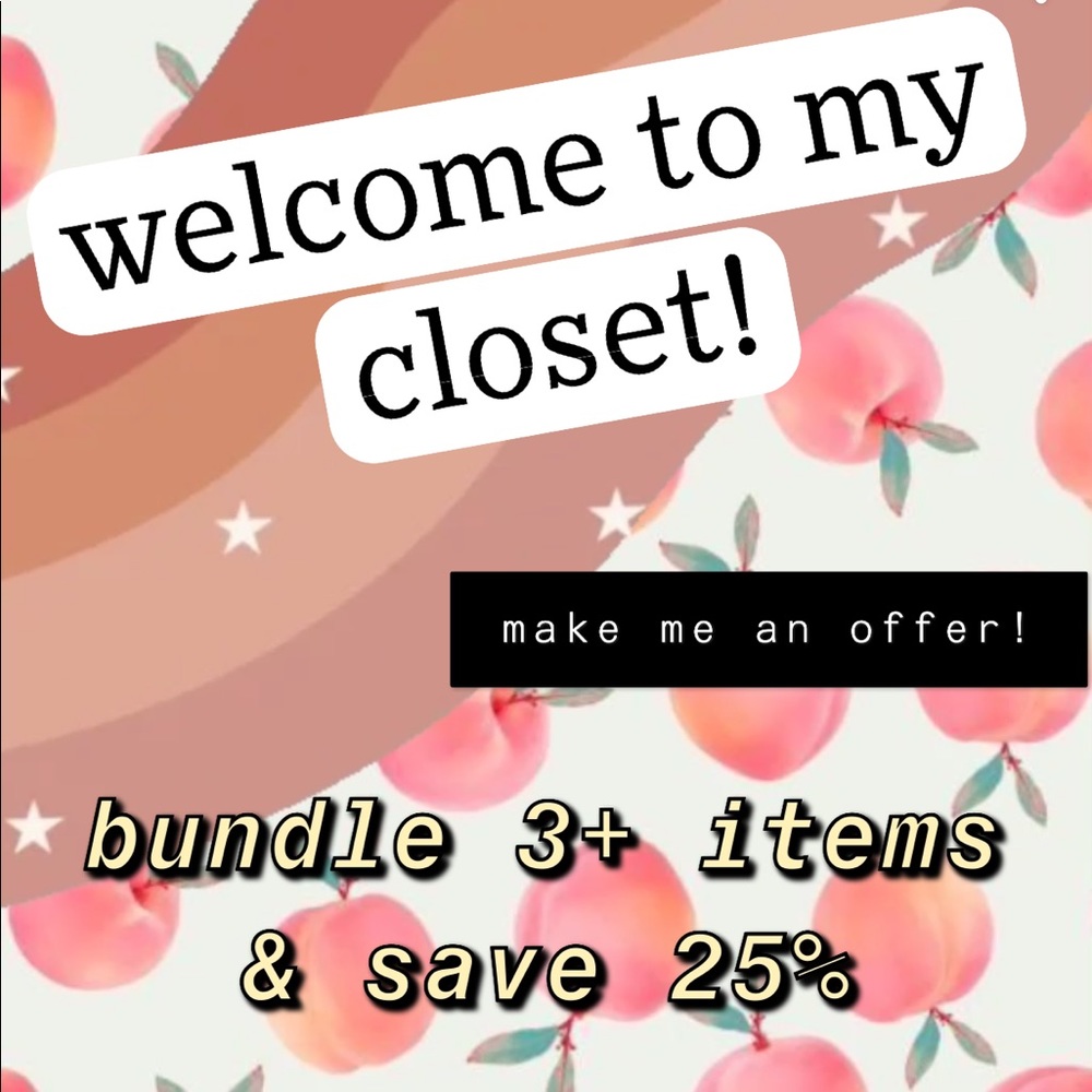 Welcome to my closet!